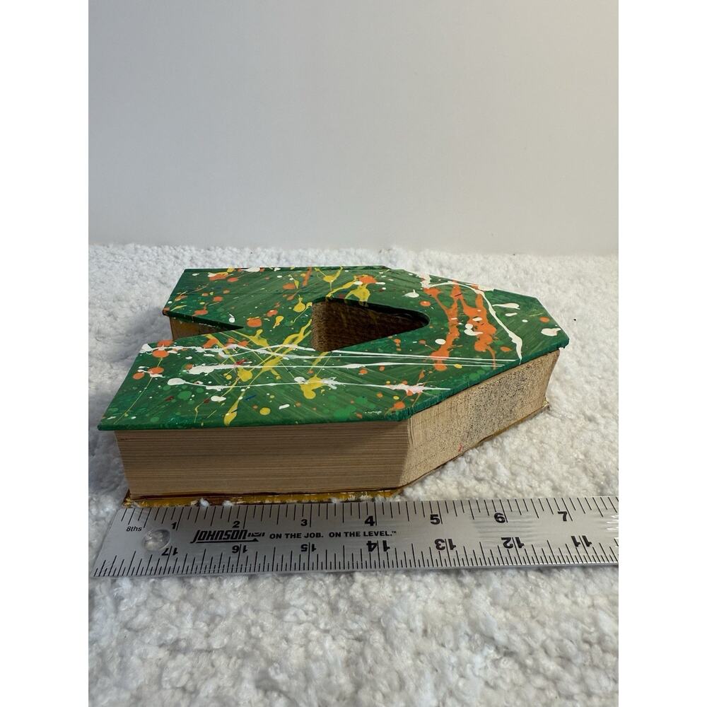 Leoma Lovegrove Painted And Autographed Letter “A” Book. Fl Artist One Of A Kind - Picture 4 of 4
